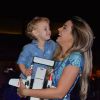 Davi Lucca, filho de Neymar com a modelo Carol Dantas, comemora aniversário de 3 anos em São Paulo, neste domingo, 24 de agosto de 2014