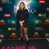 Marília Mendonça usou bota ankle boot 'double g' de couro envernizado da Gucci em show na madrugada desta sexta-feira, 26 de outubro de 2018