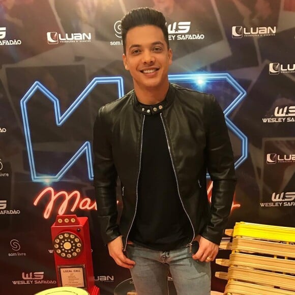 Wesley Safadão tem exibido o corpo mais magro em shows