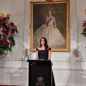 'O voto feminino é sobre feminismo, mas feminismo é sobre justiça', disse Meghan Markle