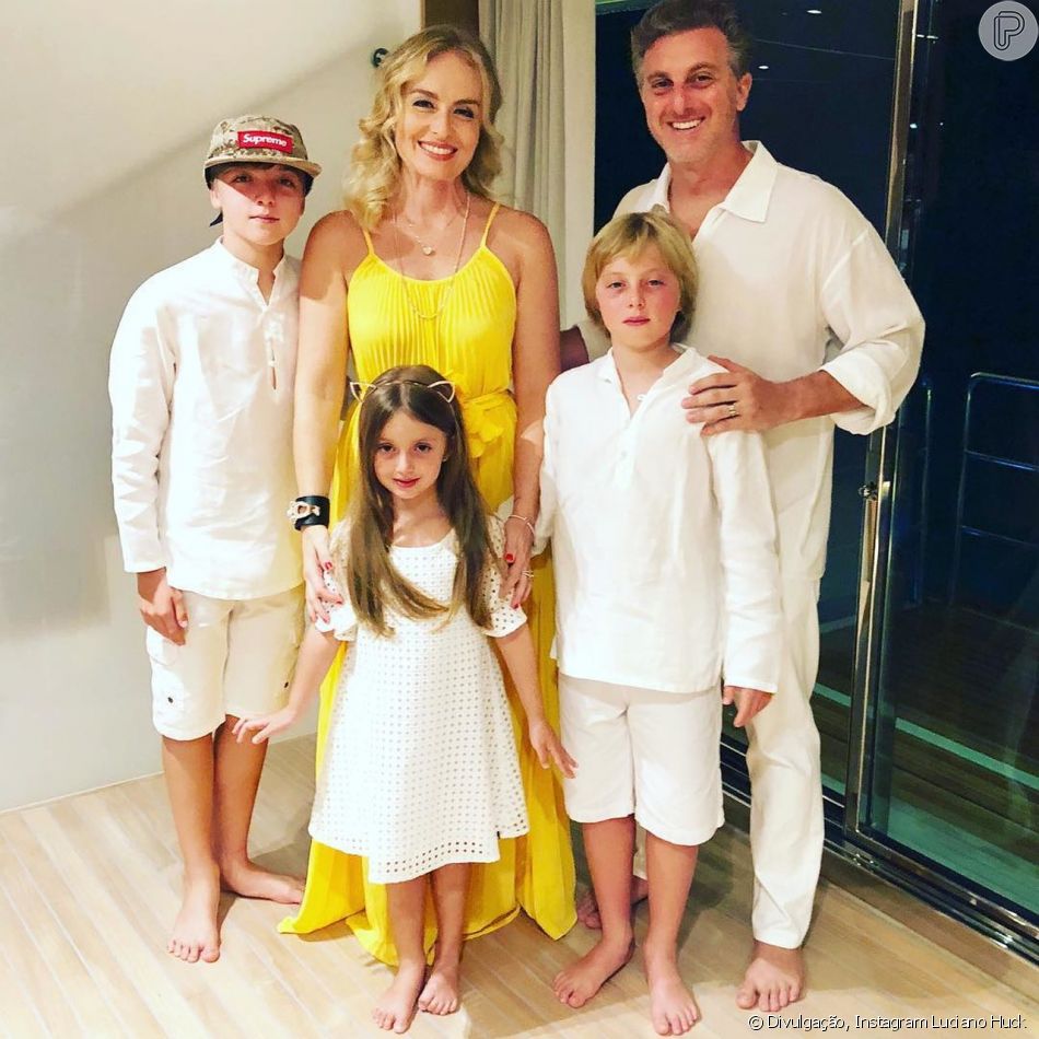 Luciano Huck e Angélica são casados