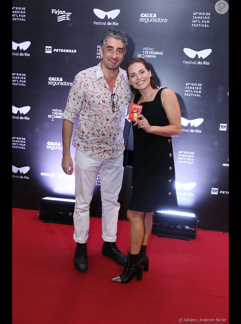 Letícia Colin e o marido, Michel