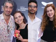 Noite dos casais! Letícia Colin e Sophia Abrahão levam seus pares ao cinema