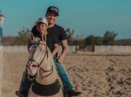 Momento pai e filho! Safadão passeia a cavalo com Yhudy e mostra fotos na web