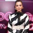 Giovanna Lancellotti apostou em look bicolor para a pré-estreia do filme 'Tudo Acaba em Festa'
