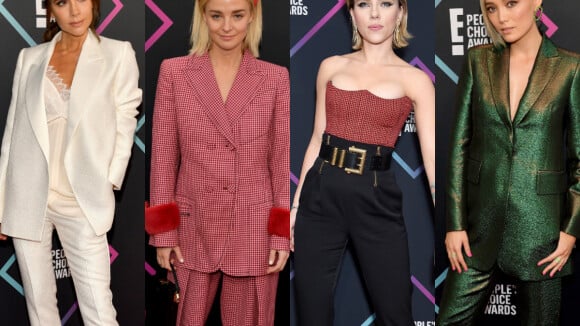 Famosas divergem estilo e alfaiataria é destaque em red carpet de prêmio. Looks!