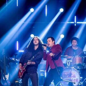 Durante o 'Popstar', Sérgio Guizé se apresentou com a sua banda, Tio Che