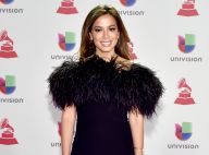 Decote ombro a ombro com plumas: o look de Anitta no Grammy Latino 2018. Fotos!
