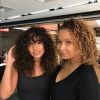 Giovanna Cordeiro cortou o cabelo com Vania Cruz, hairstylist do Espaço Gioh