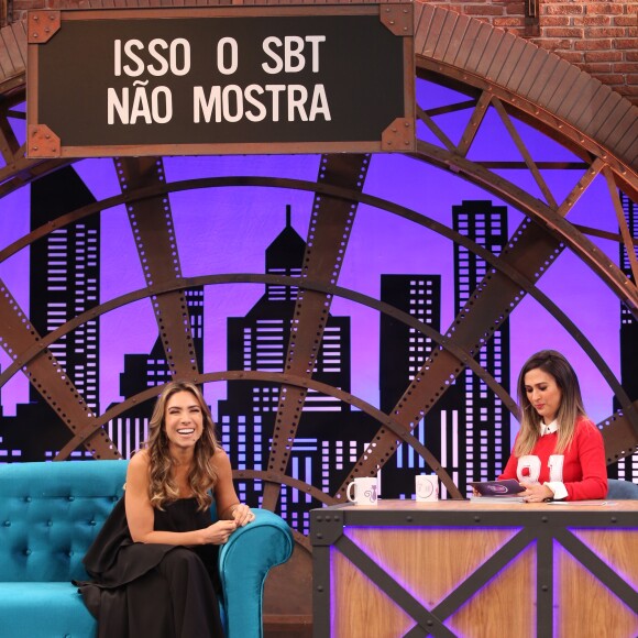 Patricia Abravanel no 'Lady Night' contou que ficava 'nervosa pelas besteiras' que o pai vem falando