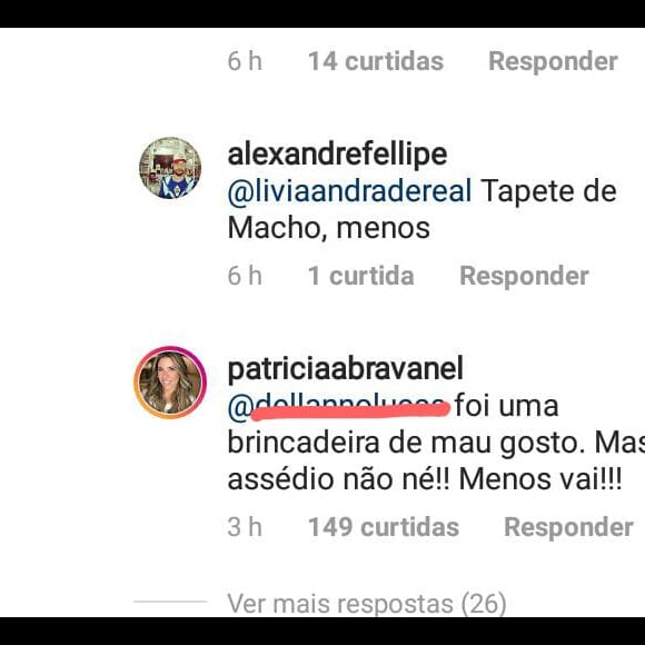 Patricia Abravanel define como 'brincadeira de mau gosto' atitude do pai, Silvio Santos, com Claudia Leitte