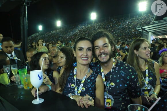 Fátima Bernardes e o namorado, Túlio Gadêlha, completaram um ano de relacionamento no começo de novembro
