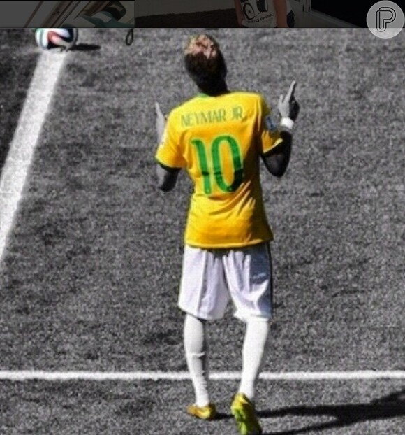 Antes da partida, Neymar pediu proteção