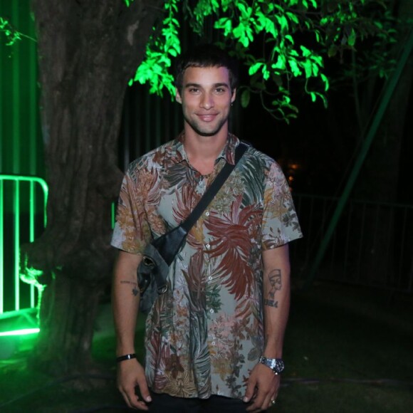 Pablo Morais prestigia festa da Democrata Calçados na Casa Camolese, dentro do Jockey Club no Jardim Botânico, zona sul do Rio de Janeiro, nesta quarta-feira, 5 de dezembro de 2018