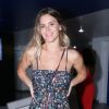 Carolina Dieckmann vai a show de Zeca Pagodinho no Rio de Janeiro