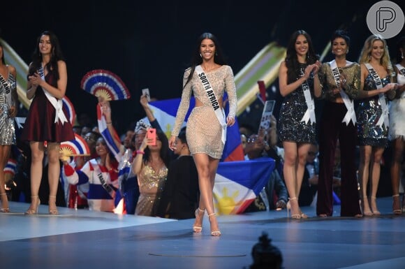 Tamaryn Green, da África do Sul, ficou em segundo lugar no Miss Universo 2018
