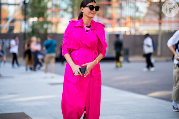 Giovanna Battaglia: pink neon