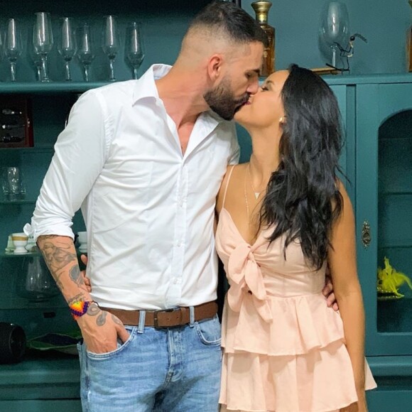 Gleici Damasceno e Wagner Santiago estão morando juntos no Rio de Janeiro