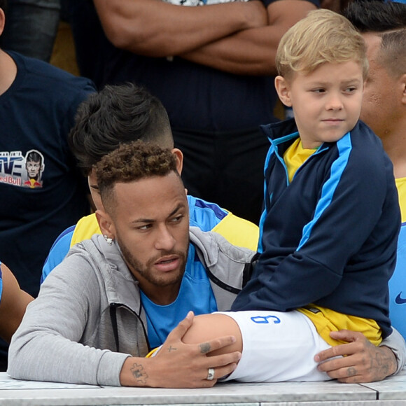 Davi Lucca estava na Bahia com Neymar