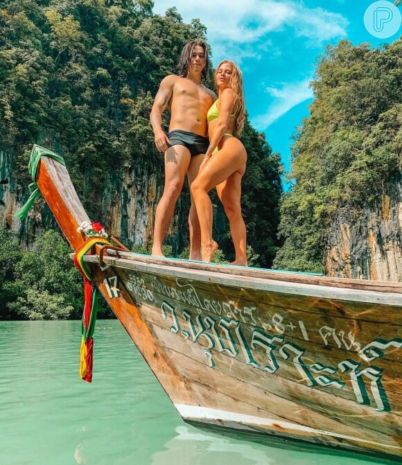 Whindersson Nunes e Luisa Sonza comemoraram 10 meses de casados no destino turístico asiático