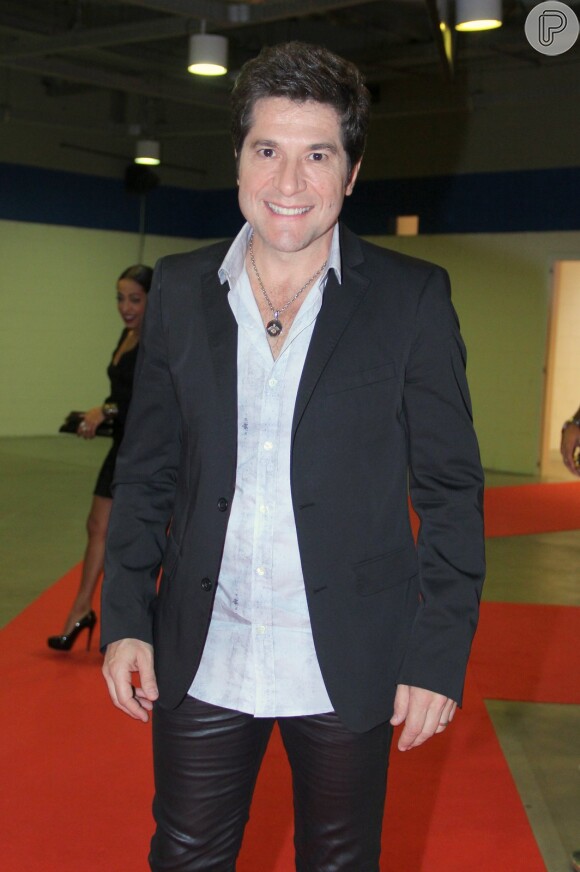Daniel marca presença em show do cantor canadense Michael Bublé no HSBC Arena, Zona Oeste do Rio de Janeiro