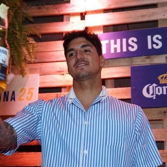 'Qq itu' ('Que que isso'), comentou Gabriel Medina