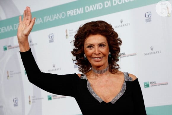 Além da homenagem, Sophia Loren foi uma das apresentadoras do Festival de Cannes 2014