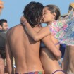 Ah, o amor! Sasha Meneghel e Bruno Montaleone namoram em praia do Rio. Fotos!