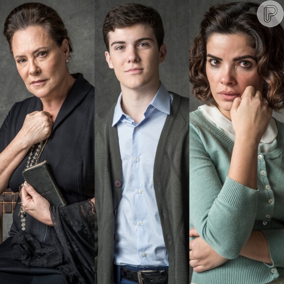 Na novela 'O Sétimo Guardião', Mirtes (Elizabeh Savalla) instruirá o neto a ser demitido e Stela (Vanessa Giácomo) ouvirá