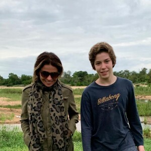Giovanna Antonelli compartilhou foto com o filho, Pietro, de 13 anos, no Instagram nesta segunda-feira, 28 de janeiro de 2019