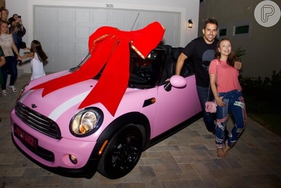 Larissa Manoela ganhou de aniversário um automóvel de R$ 100 mil