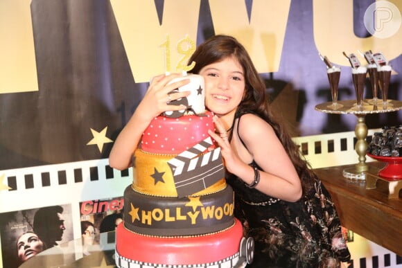 Natthália Gonçalves, a Kiki da novela 'O Tempo Não Para', comemorou seu aniversário de 12 anos nesta quarta-feira, 30 de janeiro de 2019, em casa de festas