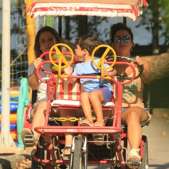 Fernanda Gentil também ajuda a criar Lucas, seu afilhado