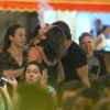 Marcelo Faria e Gabriela Duarte são flagrados em momento de lazer, em bar do Rio de Janeiro