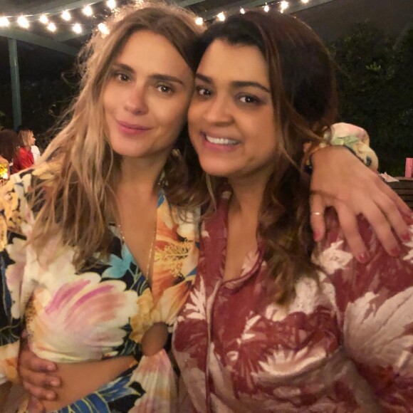 Carolina Dieckmann e Preta Gil se tornaram amigas por causa de Ivete Sangalo