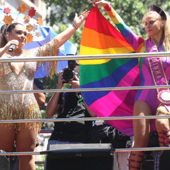 Em 2017, Preta Gil nomeou Carolina Dieckmann a rainha do Bloco da Preta 