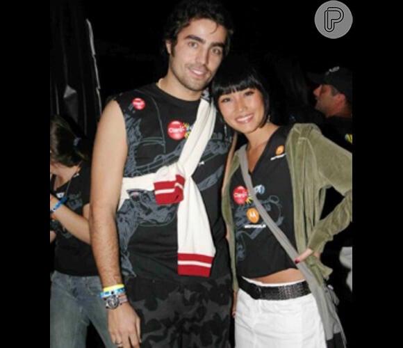 Ricardo Pereira e Daniele Suzuki se conheceram durante as gravações da novela 'Como uma Onda' e começaram a namorar. O relacionamento chegou ao fim em 2006, pouco mais de um ano depois