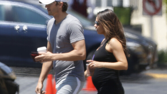 Ashton Kutcher e Mila Kunis estão preparados para nascimento da filha