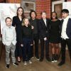 Angelina Jolie leva os seis filhos, Maddox, Pax, Zahara, Shiloh e os gêmeos Vivienne e Knox, para assistir a uma sessão especial de filme da Netflix, em Nova York, nesta segunda-feira, dia 25 de fevereiro de 2019