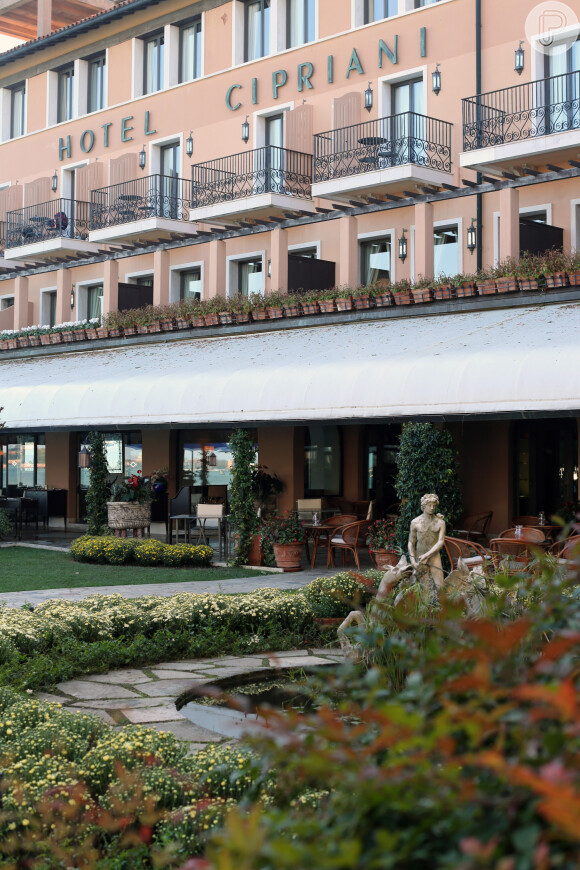 Vista geral do Belmond Cipriani Hotel, que fica na Ilha de Giudecca, em Veneza, Itália