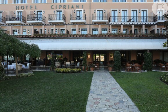 Vista geral do Belmond Cipriani Hotel, que fica na Ilha de Giudecca, em Veneza, Itália