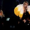 Miley Cyrus se apresenta na Praça da Apoteose, no Rio de Janeiro