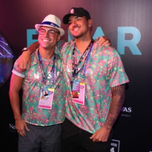 Bruna Griphao foi vista no mesmo espaço que o surfista Gabriel Medina neste domingo, 4 de março de 2019