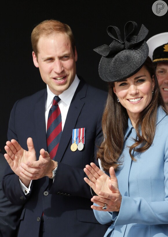 Kate Middleton e Príncipe William ficaram radiantes com a segunda gravidez da duquesa de Cambridge