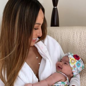 Sabrina Sato falou sobre o estilo da filha, Zoe, de 3 meses, no Instagram nesta segunda-feira, 18 de março de 2019