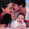 José Loreto e Débora Nascimento são pais da pequena Bella, de 10 meses