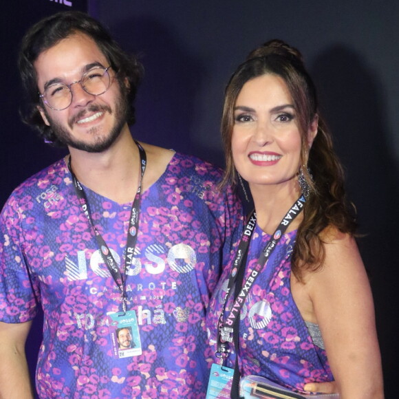 Fátima Bernardes mantém namoro a distância com Túlio Gadêlha