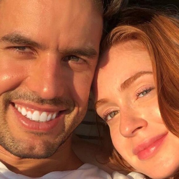 Marina Ruy Barbosa e o marido, Xande Negrão, visitaram neste sábado, 23 de março de 2019, o projeto social Gerando Falcões