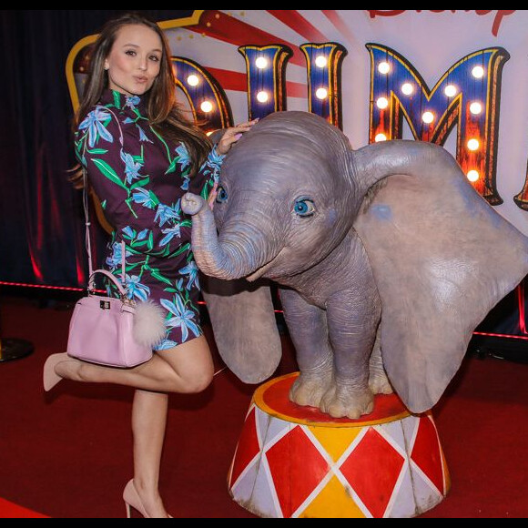 Larissa Manoela confere a pré-estreia do filme 'Dumbo' no Cinépolis, em São Paulo