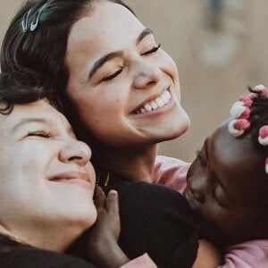 Bruna Marquezine agradece aos amigos missionários pela parceria durante a viagem, nesta terça-feira, dia 02 de março de 2019